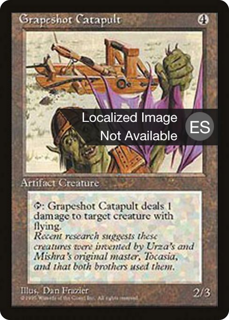 Grapeshot Catapult [Fourth Edition Foreign Black Border] | Shuffle n Cut Hobbies & Games