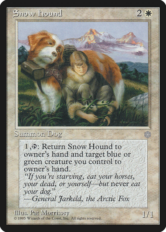 Snow Hound [Ice Age] | Shuffle n Cut Hobbies & Games