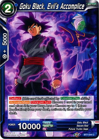 Goku Black, Evil's Accomplice (BT7-044) [Assault of the Saiyans] | Shuffle n Cut Hobbies & Games