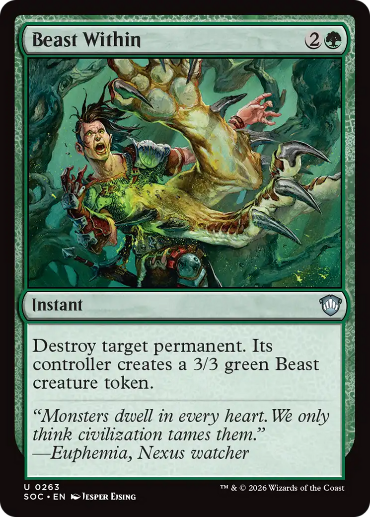 Beast Within [Secrets of Strixhaven Commander]