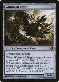 Wurmcoil Engine (Scars of Mirrodin) [Oversize Cards] | Shuffle n Cut Hobbies & Games