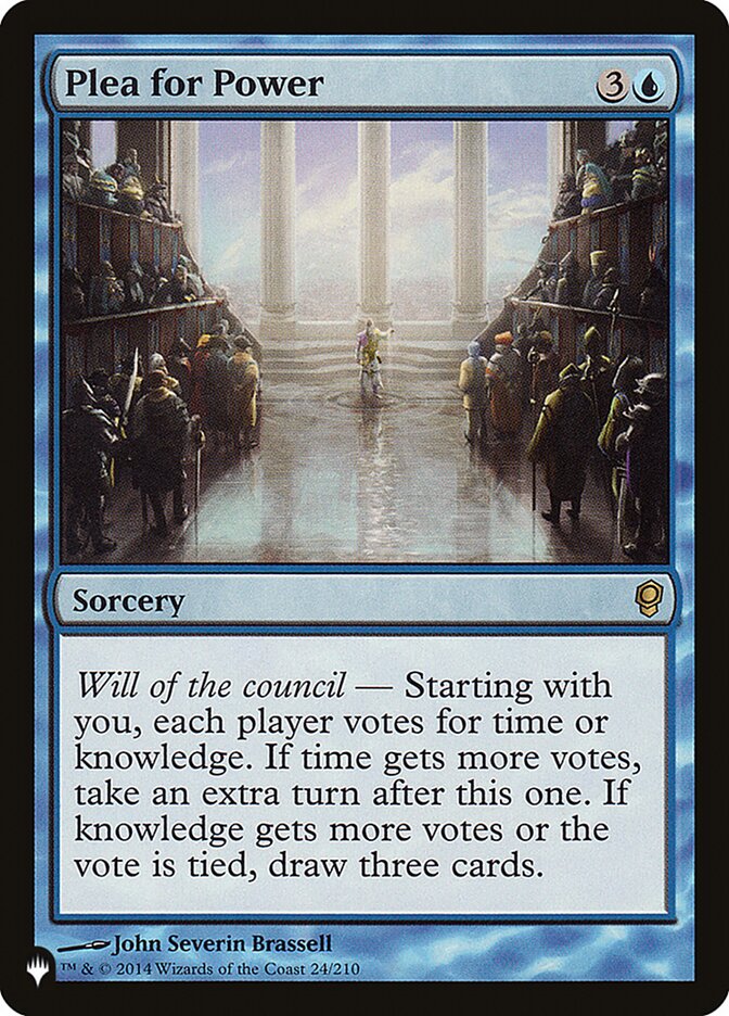 Plea for Power [The List] | Shuffle n Cut Hobbies & Games