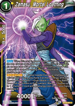 Zamasu, Mortal Loathing (BT16-091) [Realm of the Gods] | Shuffle n Cut Hobbies & Games
