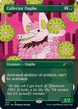 Collector Ouphe (Borderless) [Secret Lair Drop Series] | Shuffle n Cut Hobbies & Games