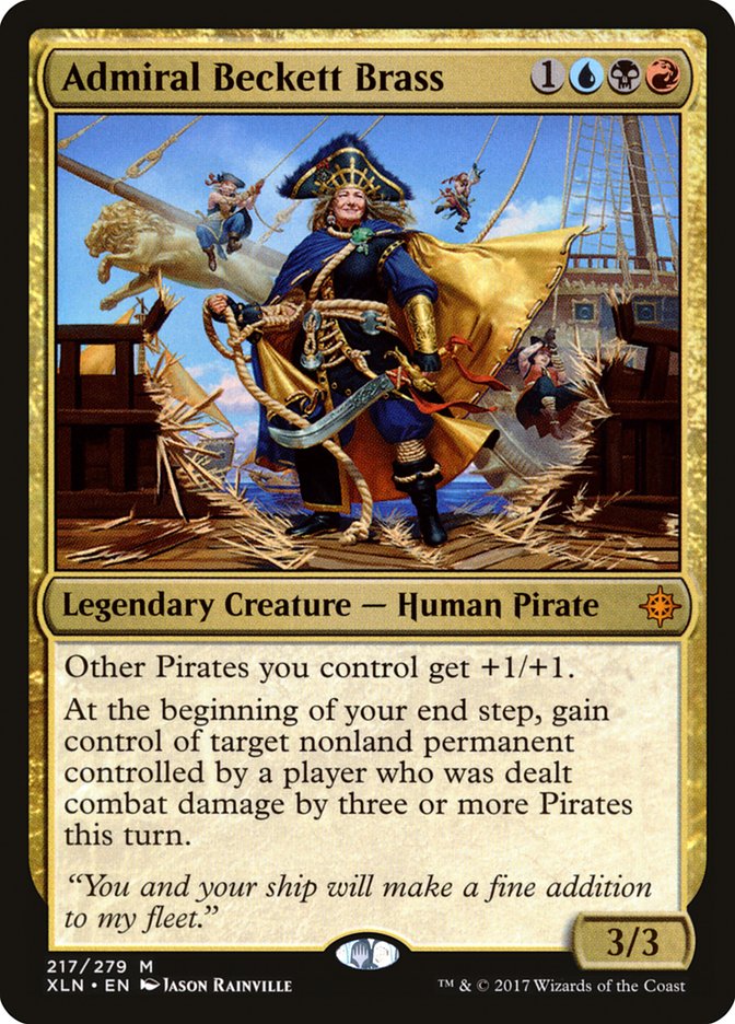 Admiral Beckett Brass [Ixalan] | Shuffle n Cut Hobbies & Games