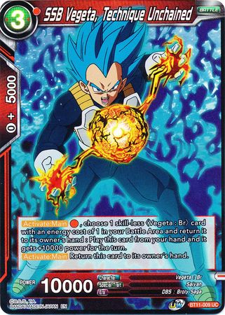 SSB Vegeta, Technique Unchained (BT11-009) [Vermilion Bloodline 2nd Edition] | Shuffle n Cut Hobbies & Games