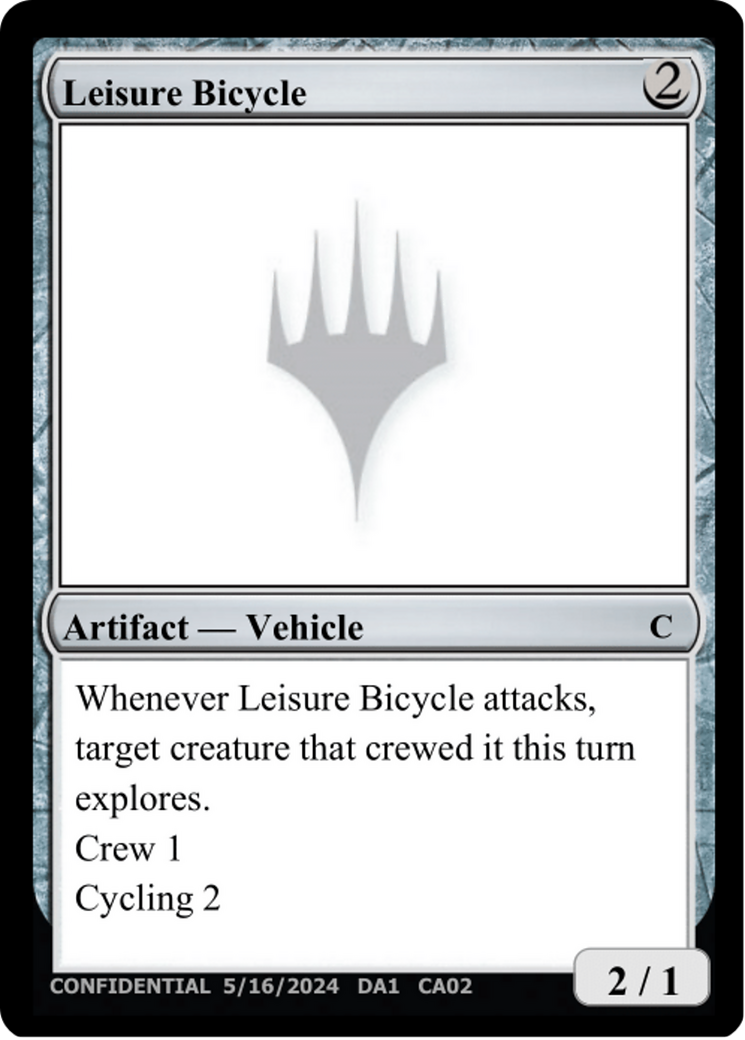Leisure Bicycle [Unknown Event] | Shuffle n Cut Hobbies & Games