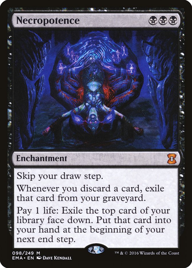 Necropotence [Eternal Masters] | Shuffle n Cut Hobbies & Games