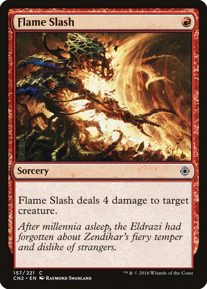 Flame Slash [Conspiracy: Take the Crown] | Shuffle n Cut Hobbies & Games