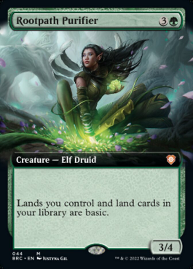 Rootpath Purifier (Extended Art) [The Brothers' War Commander] | Shuffle n Cut Hobbies & Games