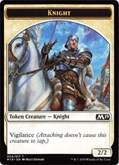 Knight // Goblin Double-Sided Token (Game Night) [Core Set 2019 Tokens] | Shuffle n Cut Hobbies & Games