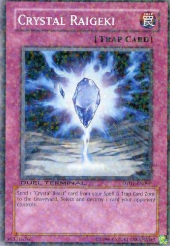Crystal Raigeki [DT01-EN099] Common | Shuffle n Cut Hobbies & Games