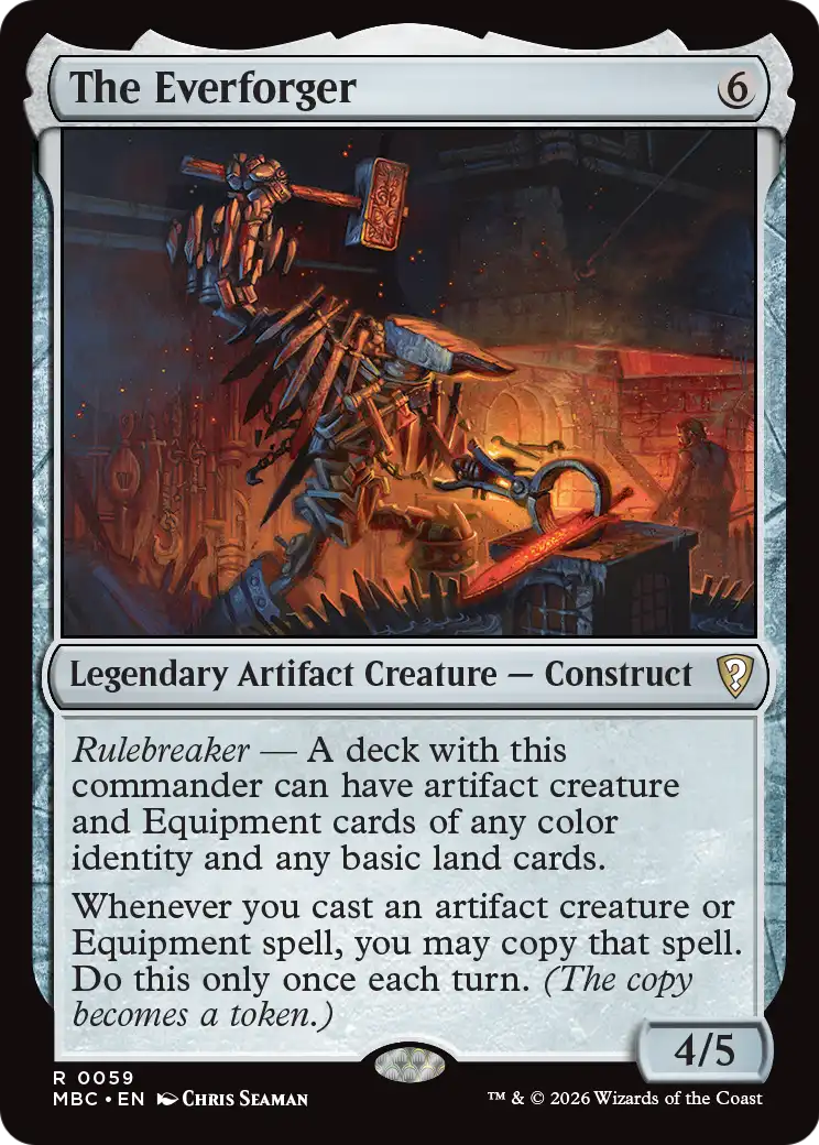 The Everforger [Mystery Booster: Commander Edition] | Shuffle n Cut Hobbies & Games