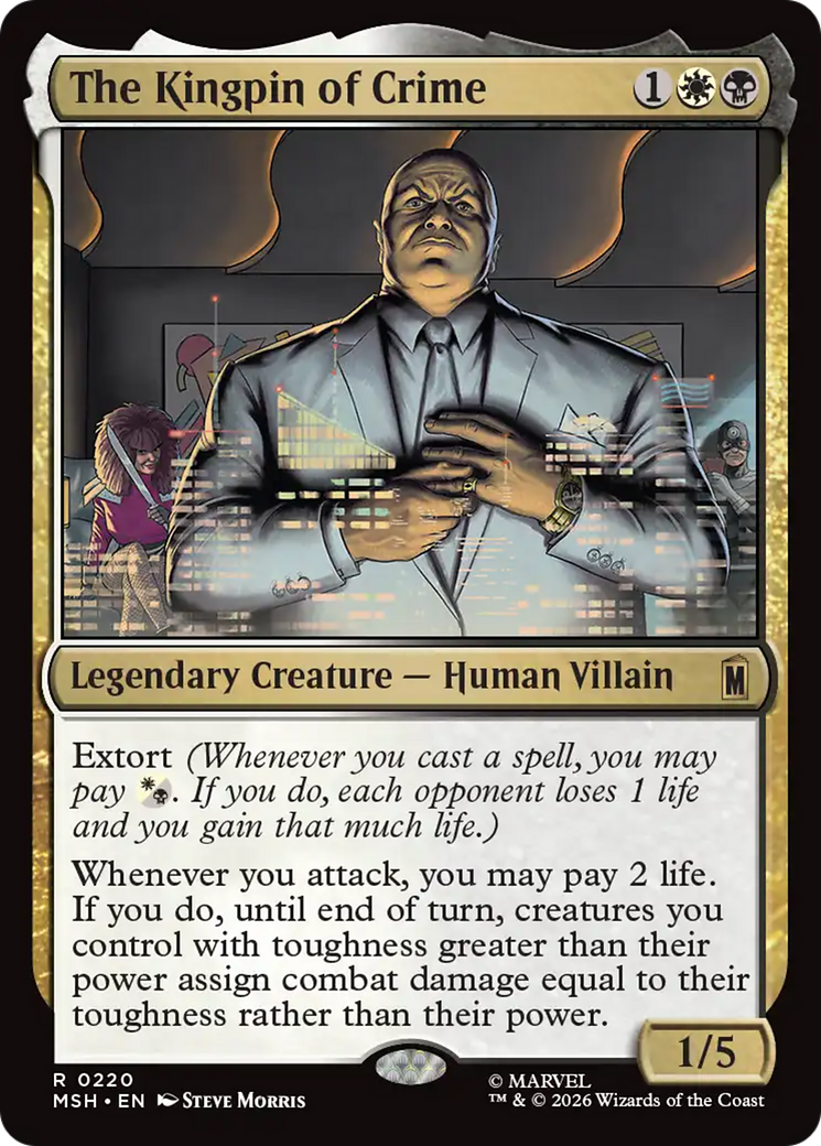 The Kingpin of Crime [Marvel Super Heroes] | Shuffle n Cut Hobbies & Games