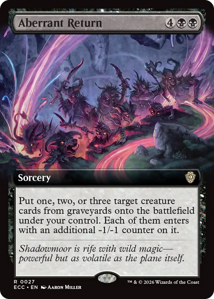 Aberrant Return (Extended Art) [Lorwyn Eclipsed Commander] | Shuffle n Cut Hobbies & Games