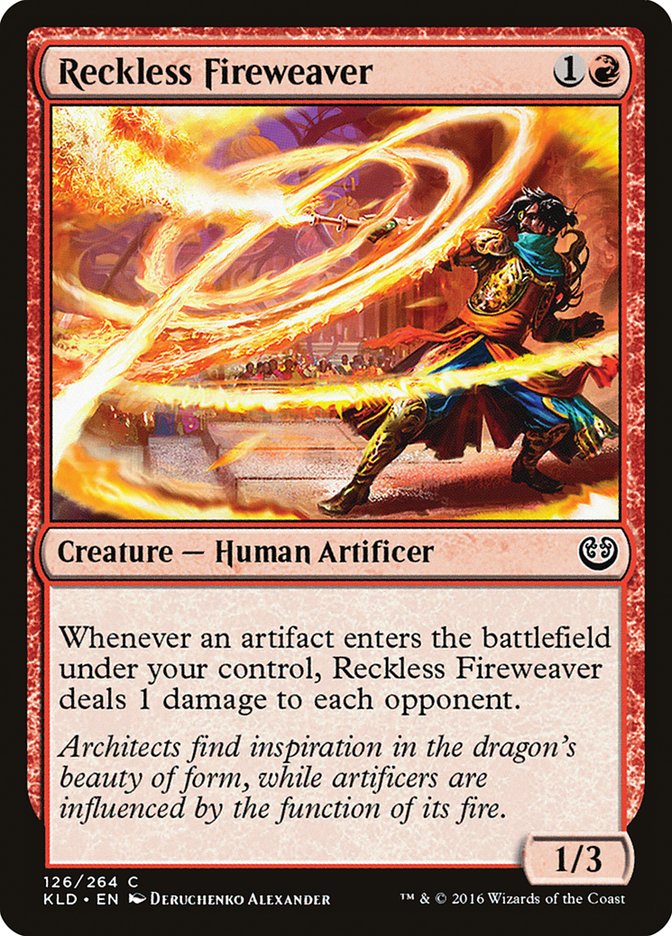 Reckless Fireweaver [Kaladesh] | Shuffle n Cut Hobbies & Games