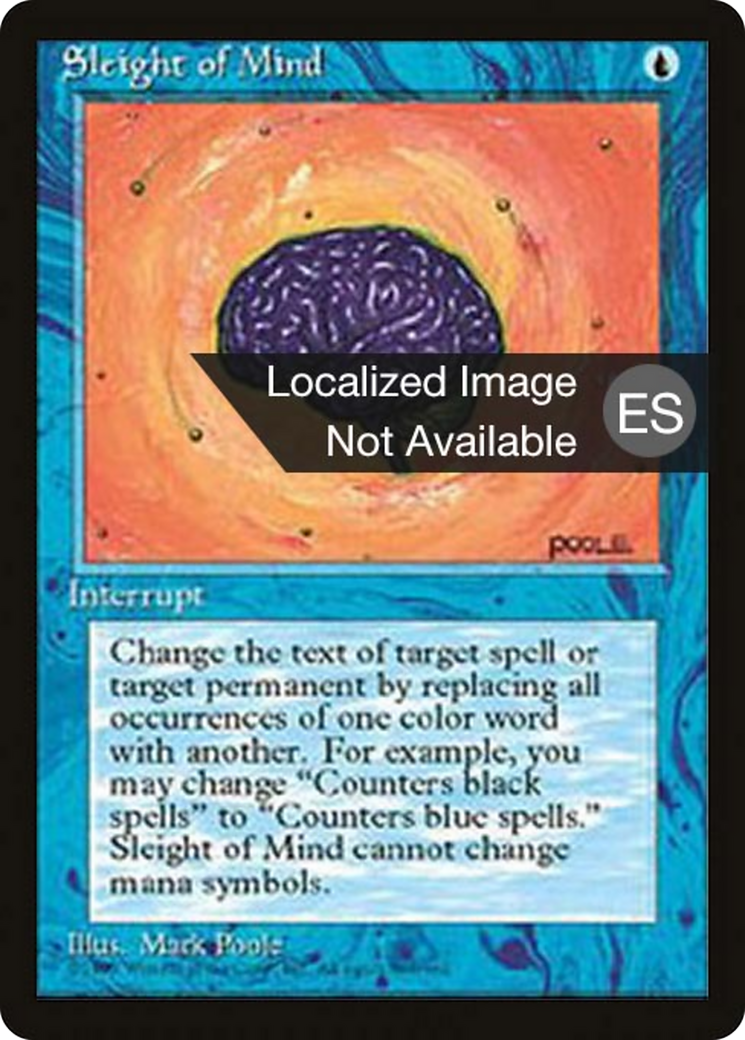 Sleight of Mind [Fourth Edition Foreign Black Border] | Shuffle n Cut Hobbies & Games