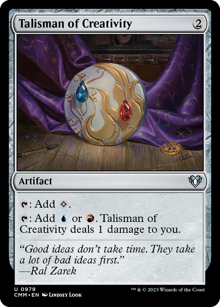 Talisman of Creativity [Commander Masters] | Shuffle n Cut Hobbies & Games