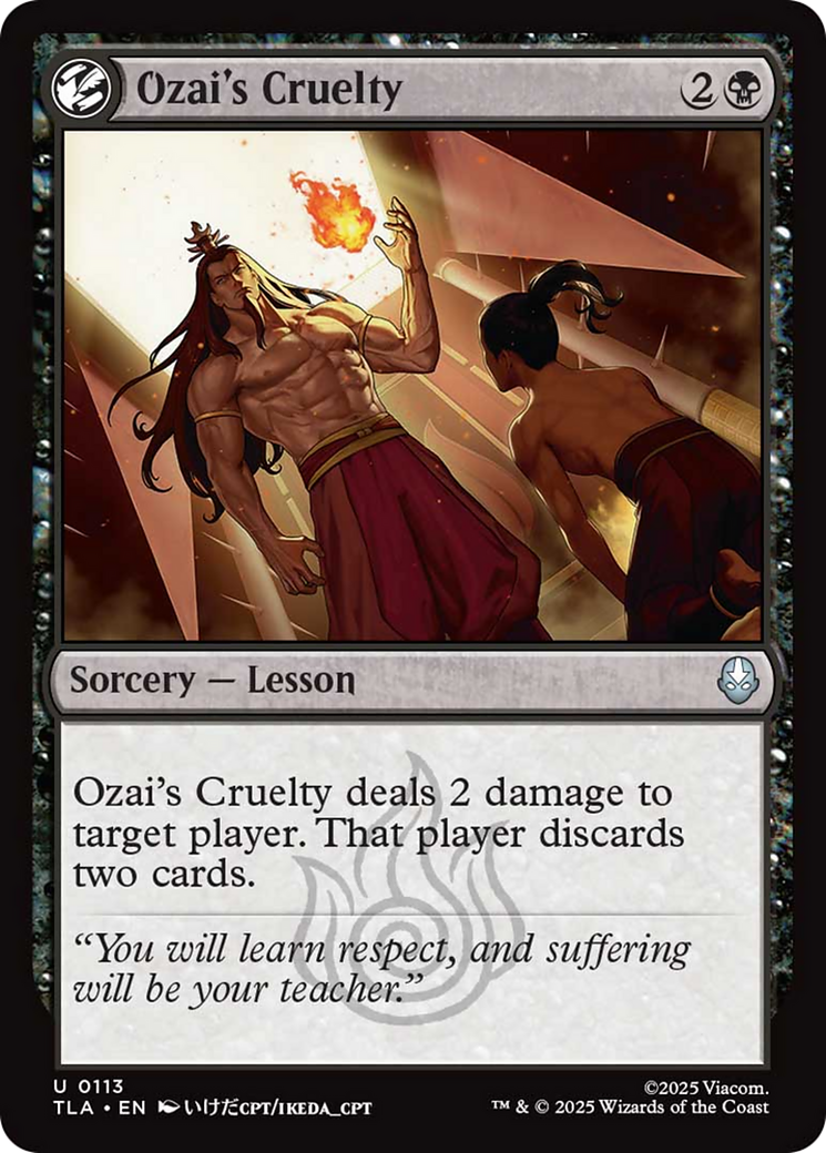 Ozai's Cruelty [Avatar: The Last Airbender] | Shuffle n Cut Hobbies & Games