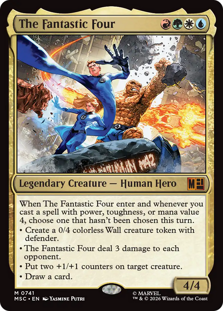 The Fantastic Four [Marvel Super Heroes Commander] | Shuffle n Cut Hobbies & Games