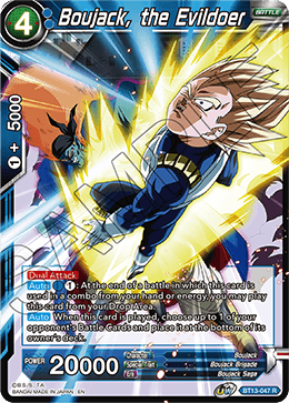 Boujack, the Evildoer (Rare) (BT13-047) [Supreme Rivalry] | Shuffle n Cut Hobbies & Games
