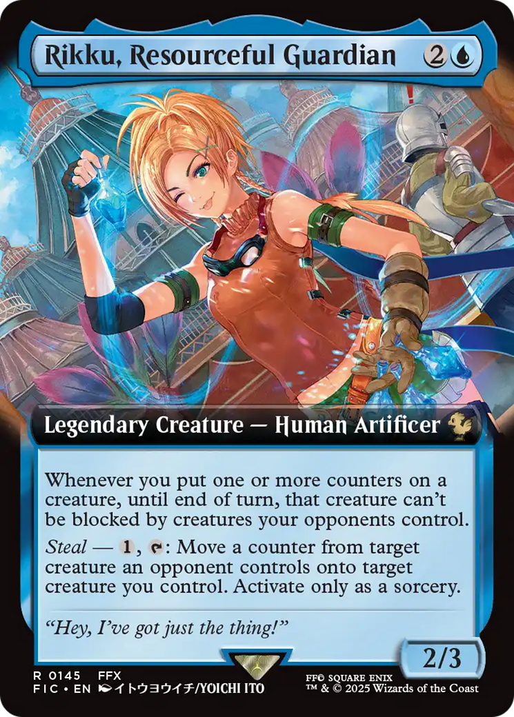 Rikku, Resourceful Guardian (Extended Art) [FINAL FANTASY Commander] | Shuffle n Cut Hobbies & Games