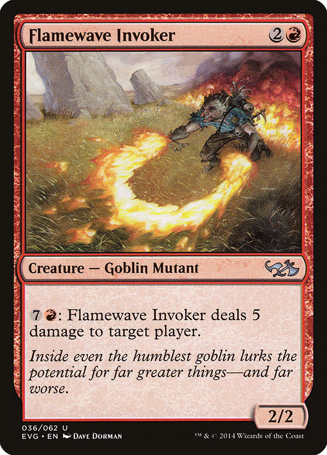 Flamewave Invoker (Elves vs. Goblins) [Duel Decks Anthology] | Shuffle n Cut Hobbies & Games