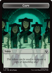 Copy (0002) // Soldier (0011) Double-Sided Token [Avatar: The Last Airbender Tokens] | Shuffle n Cut Hobbies & Games