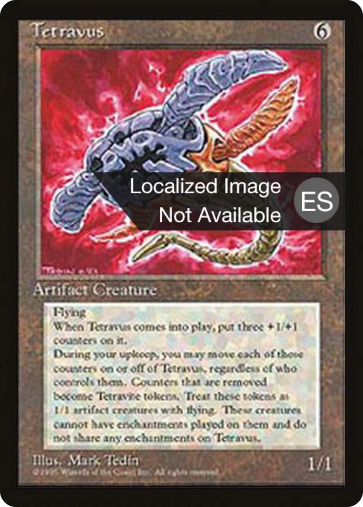 Tetravus [Fourth Edition Foreign Black Border] | Shuffle n Cut Hobbies & Games
