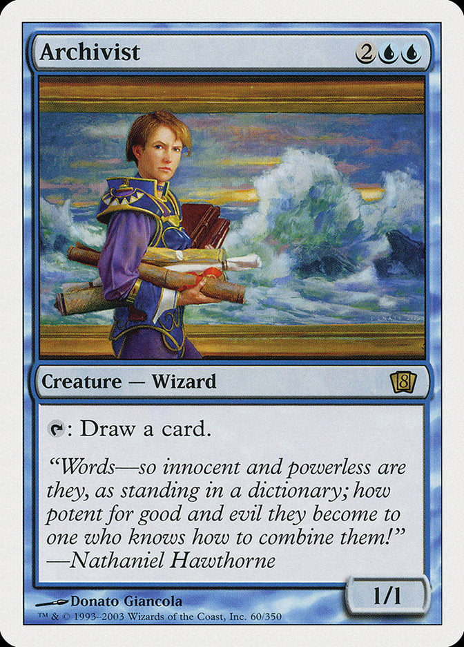 Archivist [Eighth Edition] | Shuffle n Cut Hobbies & Games
