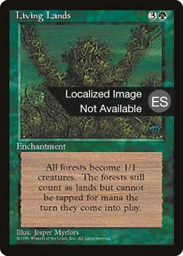 Living Lands [Fourth Edition Foreign Black Border] | Shuffle n Cut Hobbies & Games
