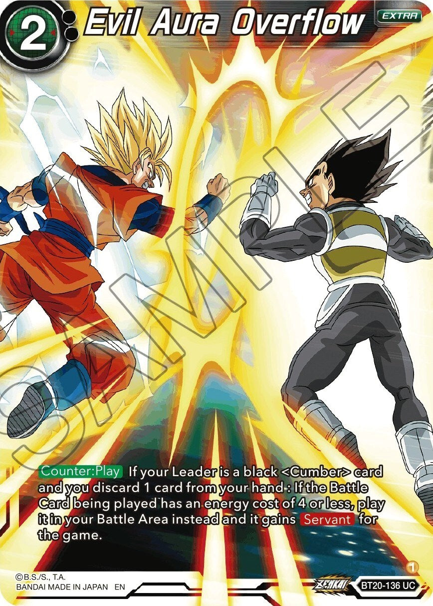 Evil Aura Overflow (BT20-136) [Power Absorbed] | Shuffle n Cut Hobbies & Games