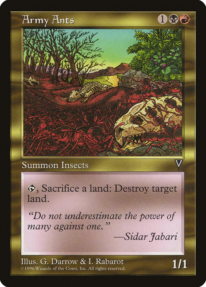 Army Ants [Visions] | Shuffle n Cut Hobbies & Games