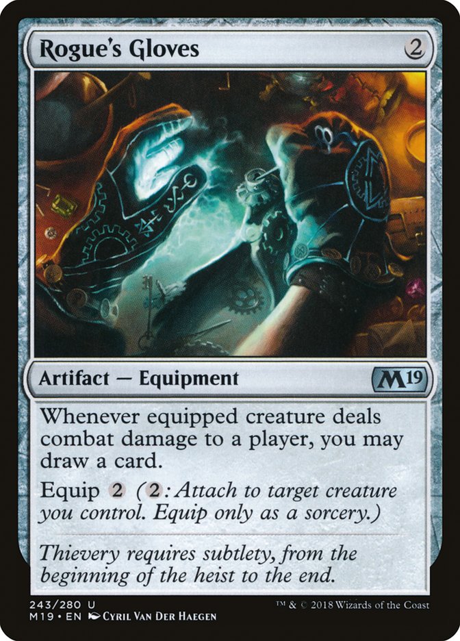 Rogue's Gloves [Core Set 2019] | Shuffle n Cut Hobbies & Games