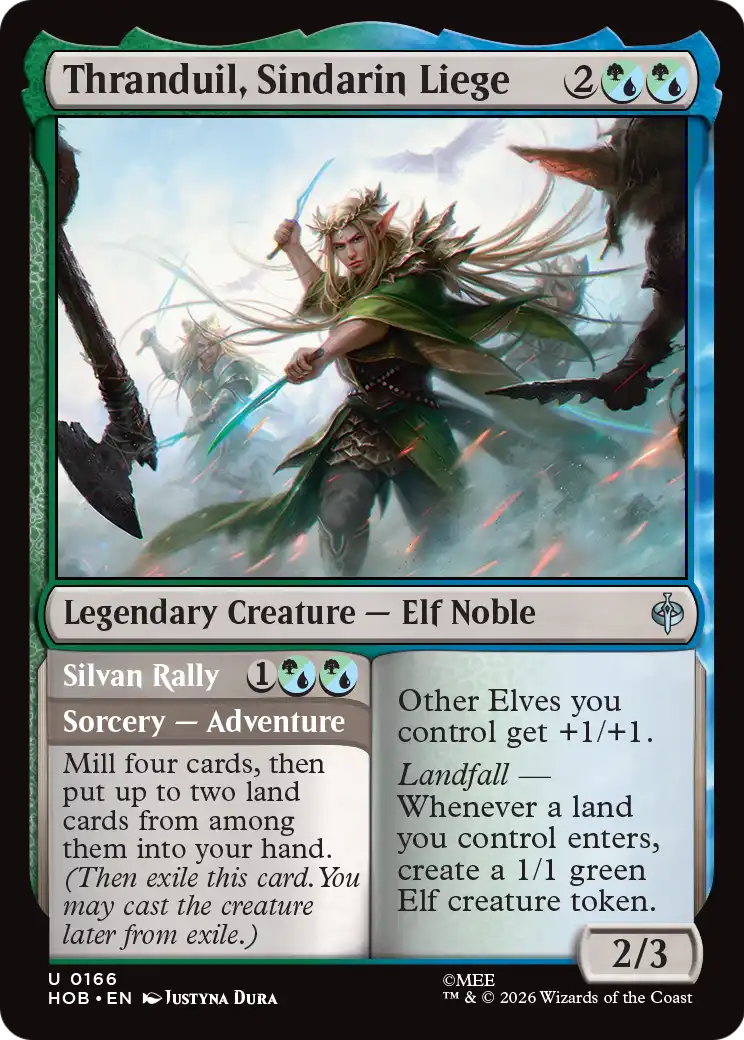 Thranduil, Sindarin Liege [The Hobbit] | Shuffle n Cut Hobbies & Games