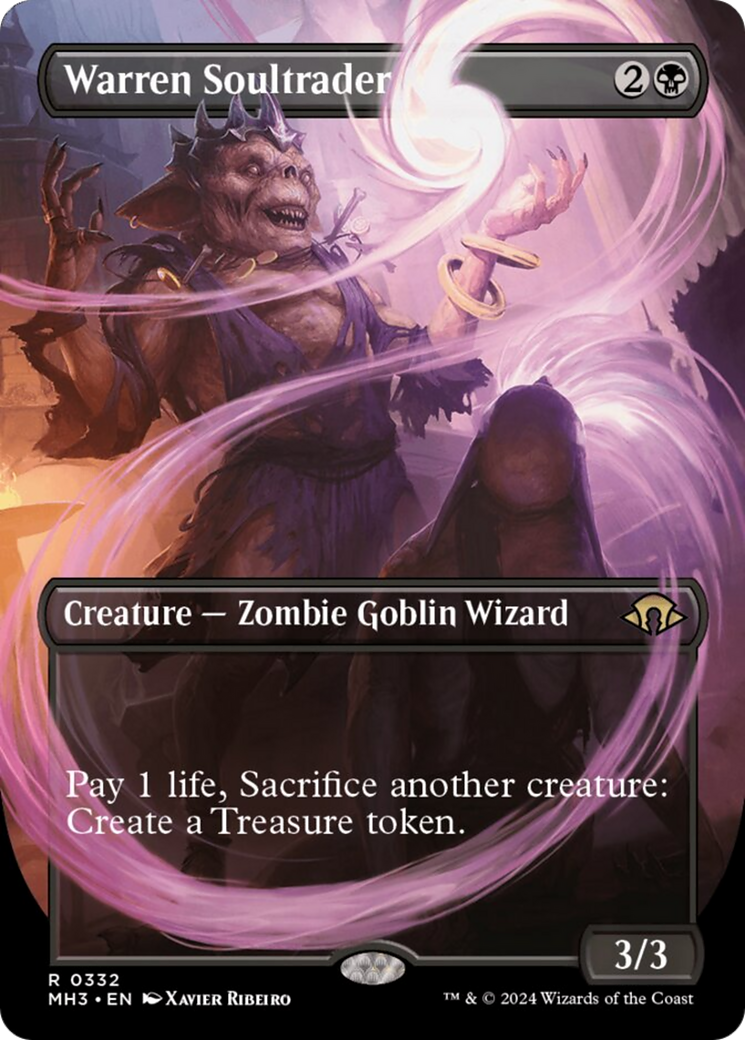 Warren Soultrader (Borderless) [Modern Horizons 3] | Shuffle n Cut Hobbies & Games