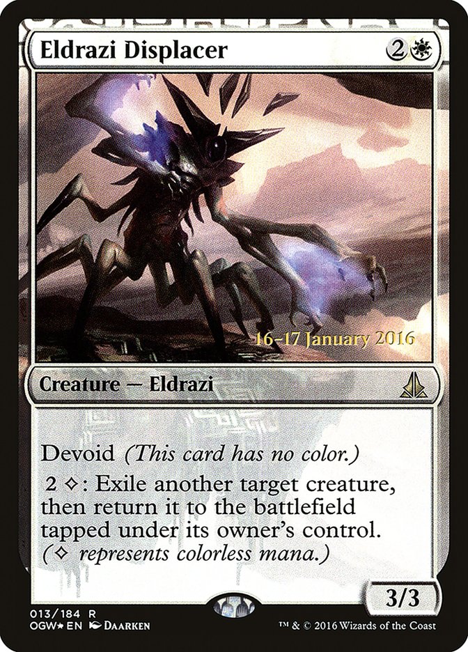 Eldrazi Displacer [Oath of the Gatewatch Prerelease Promos] | Shuffle n Cut Hobbies & Games