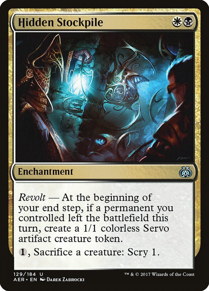 Hidden Stockpile [Aether Revolt] | Shuffle n Cut Hobbies & Games