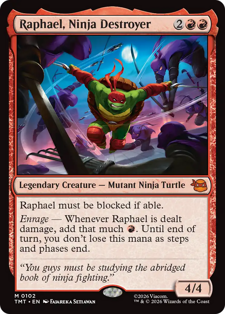 Raphael, Ninja Destroyer [Teenage Mutant Ninja Turtles] | Shuffle n Cut Hobbies & Games