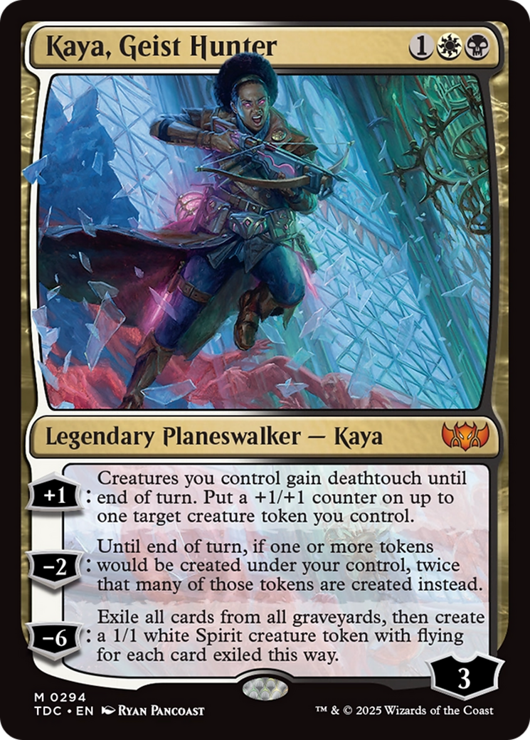 Kaya, Geist Hunter [Tarkir: Dragonstorm Commander] | Shuffle n Cut Hobbies & Games