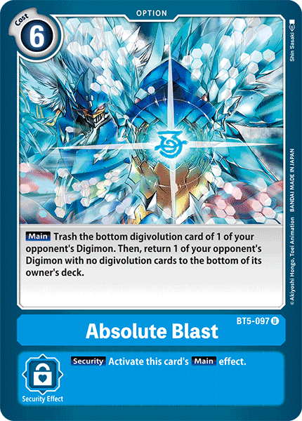 Absolute Blast [BT5-097] [Battle of Omni] | Shuffle n Cut Hobbies & Games