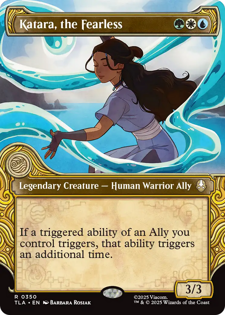 Katara, the Fearless (Showcase) [Avatar: The Last Airbender] | Shuffle n Cut Hobbies & Games