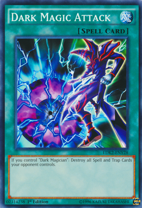 Dark Magic Attack [LDK2-ENY28] Common | Shuffle n Cut Hobbies & Games