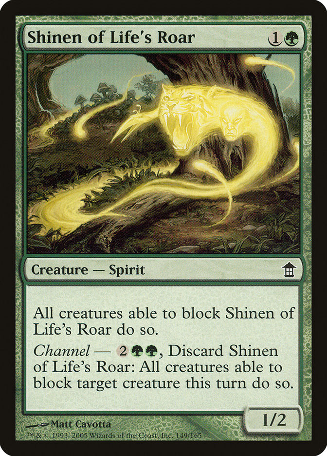 Shinen of Life's Roar [Saviors of Kamigawa] | Shuffle n Cut Hobbies & Games