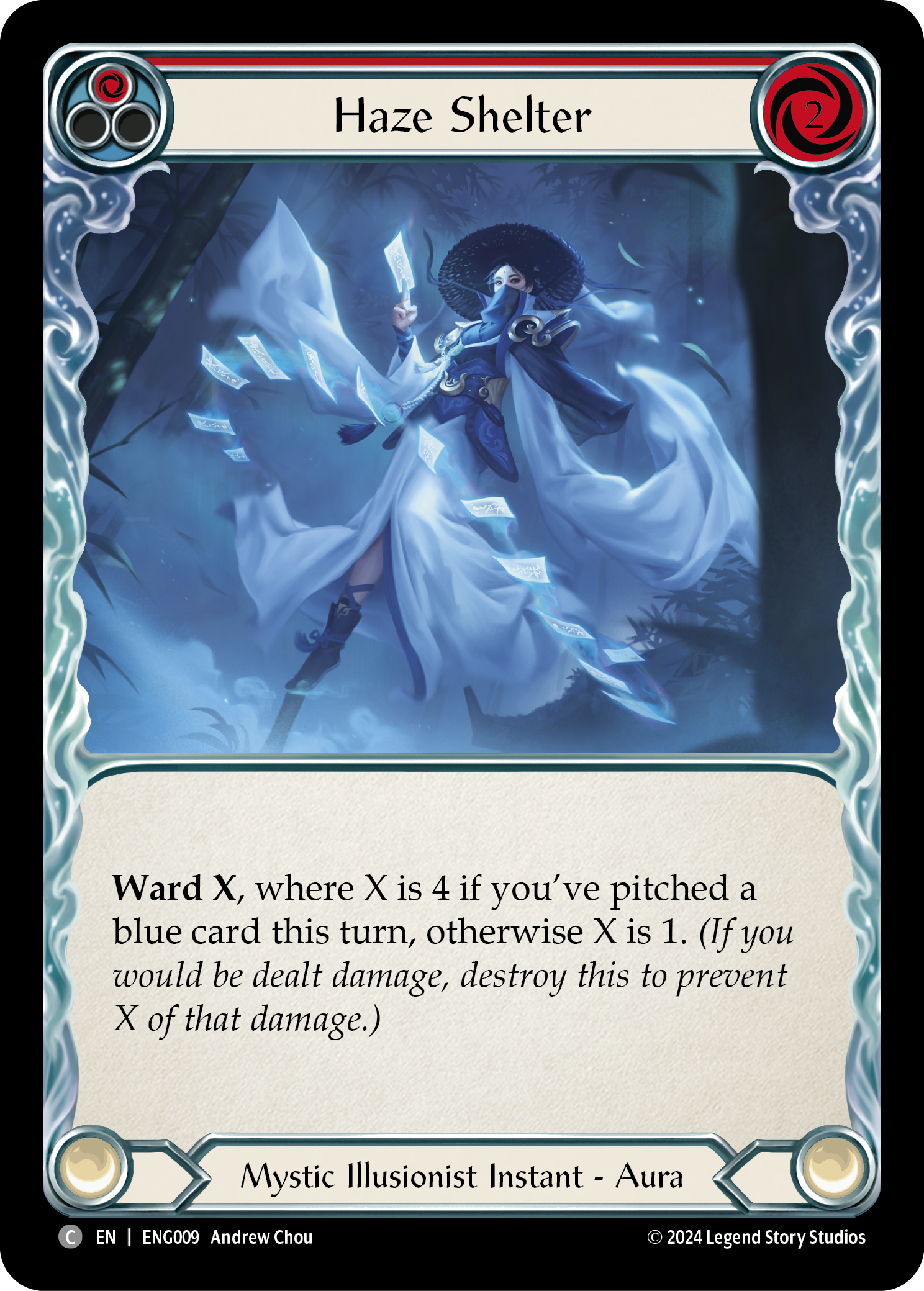 Haze Shelter [ENG009] (Part the Mistveil Enigma Blitz Deck) | Shuffle n Cut Hobbies & Games