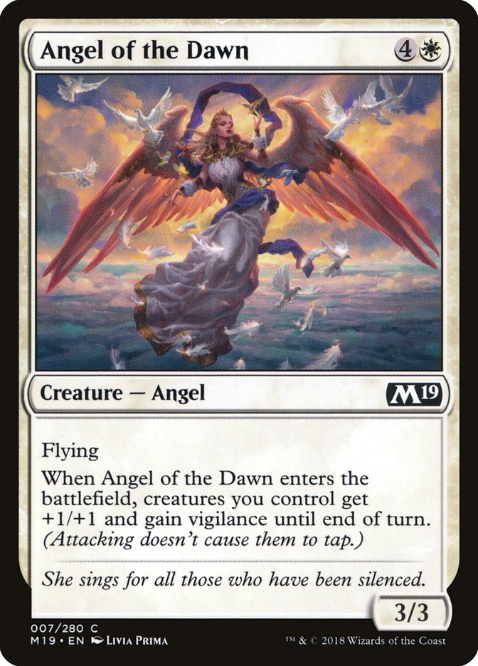 Angel of the Dawn [Core Set 2019] | Shuffle n Cut Hobbies & Games