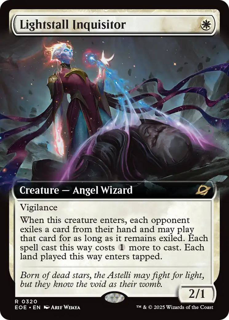Lightstall Inquisitor (Extended Art) [Edge of Eternities] | Shuffle n Cut Hobbies & Games