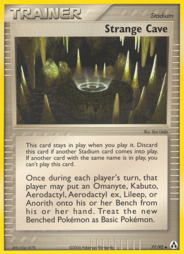 Strange Cave (77/92) [EX: Legend Maker] | Shuffle n Cut Hobbies & Games