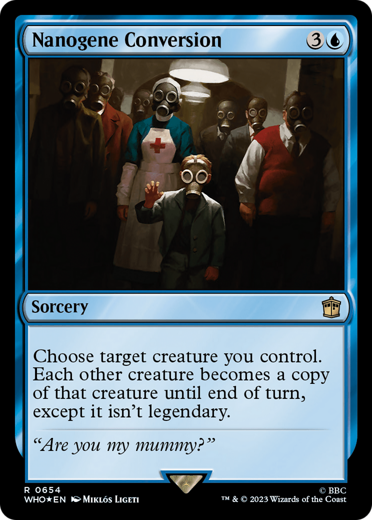 Nanogene Conversion (Surge Foil) [Doctor Who] | Shuffle n Cut Hobbies & Games