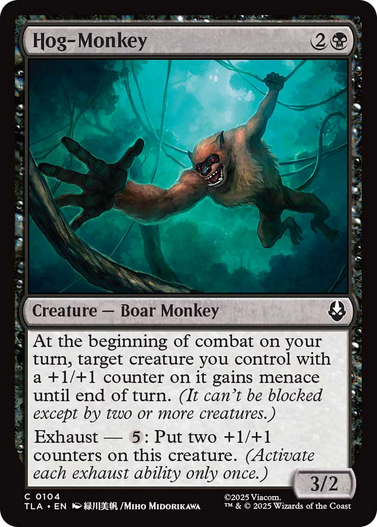 Hog-Monkey [Avatar: The Last Airbender] | Shuffle n Cut Hobbies & Games